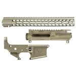 STAG 15 Builder Set Left Handed Clear Anodized w/ 15" M-LOK Handguard