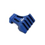 Warne A645BU 45 Degree Picatinny Side Mount Adapter (Blue)