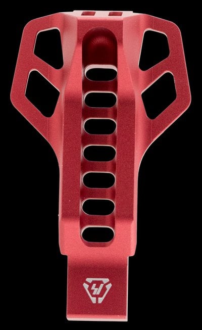 Strike Industries Cobra Billet Trigger Guard AR Style Aluminum - Red Hardcoat Anodized