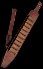 1791 Gunleather Hunt Ammo Sling HNTASLRBRWA 32-37 OAL Rifle Leather
