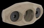 Rise Armament RA-601-FDE M-LOK QD Sling Mount for AR-15 - Flat Dark Earth