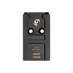 Night Fision Glock MOS ACRO P-2 Adapter Plate, Black 17-4 Stainless