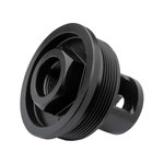 AAC Flange Indexing Direct Thread Adapter 1/2-28 Black