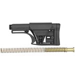 Luth-AR MBA-1 Stock With Buffer Assembly, A2 Extension Tube .223 Buffer Spring, Black - MBA-1K