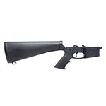 BC-15 | Multi-Caliber Billet Lower Assembly | Black Anodized | Non-Collapsible Stock