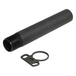CMMG Pistol Tube Assembly for AR-Style - Dependable Functionality in Classic Black - 55CA67D