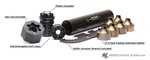 Griffin Armament Resistance 9 9mm Fixed-Length Pistol Suppressor 6.8 in