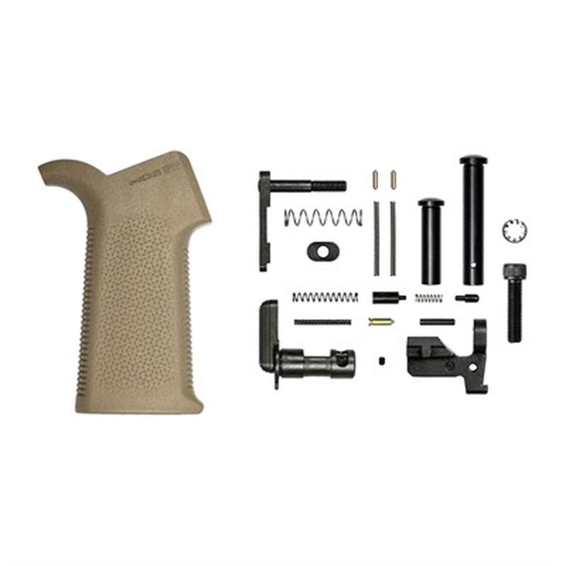 AERO PRECISION M5 LOWER PARTS KIT W/MOE SL GRIP NO FCG FOR AR-308