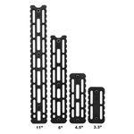 Seekins Precision ARCA Mount Black 8" 3.5-Slot M-LOK