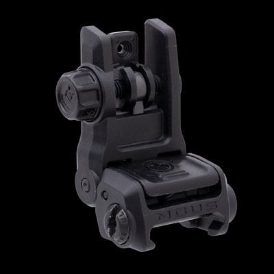 Magpul MBUS 3 Rear Flip-Up Sight AR-15 AR-10 M4 M16 Black Polymer