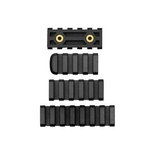 American Built Arms Company AB Rail Combo Pack LTF AR-15 Polymer Picatinny Rails (4/5/7 Slot) Black