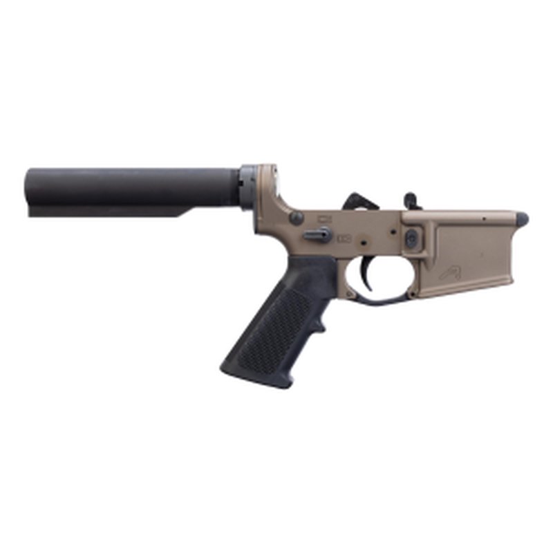 Aero Precision Carbine Complete AR-15 Lower Receiver Gen 2 No Stock Kodiak Brown