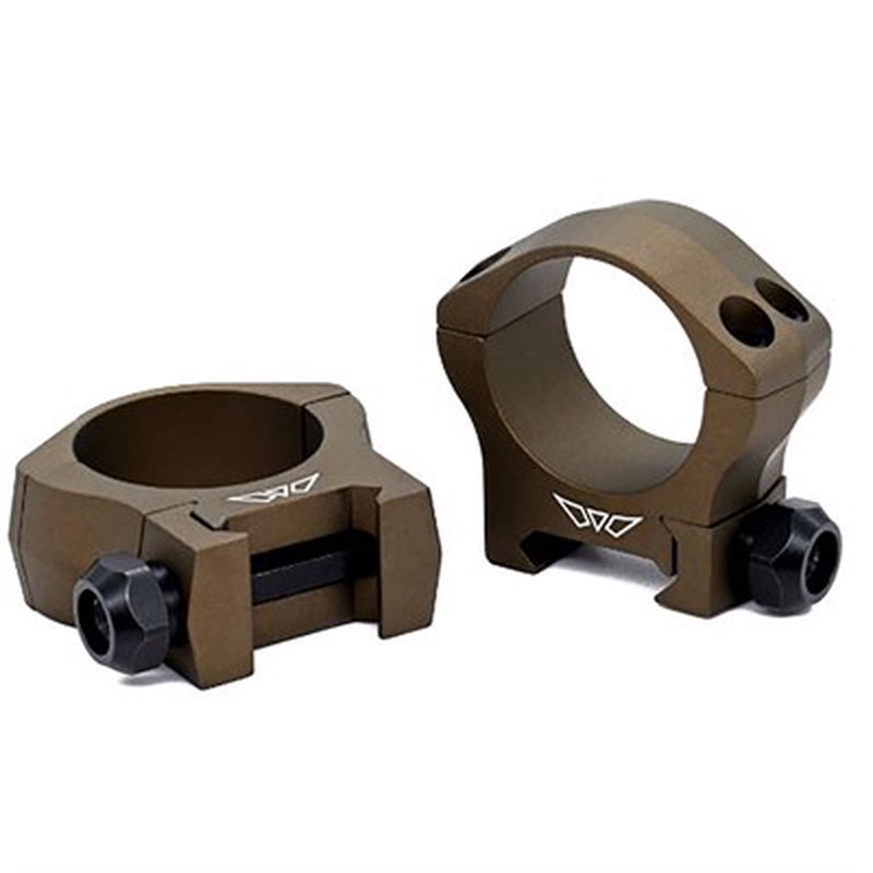 7213BB Warne Mountain Tech 30mm Low Burnt Bronze Rings