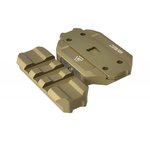 Strike Industries R.EX Riser FDE Low-Profile Picatinny Rail Riser