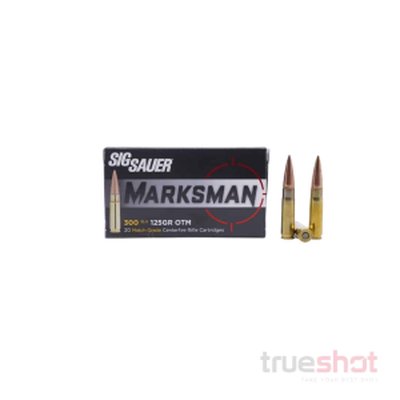 Sig Sauer Marksman .300 Blackout 125 Grain OTM Ammo (20 Rounds)