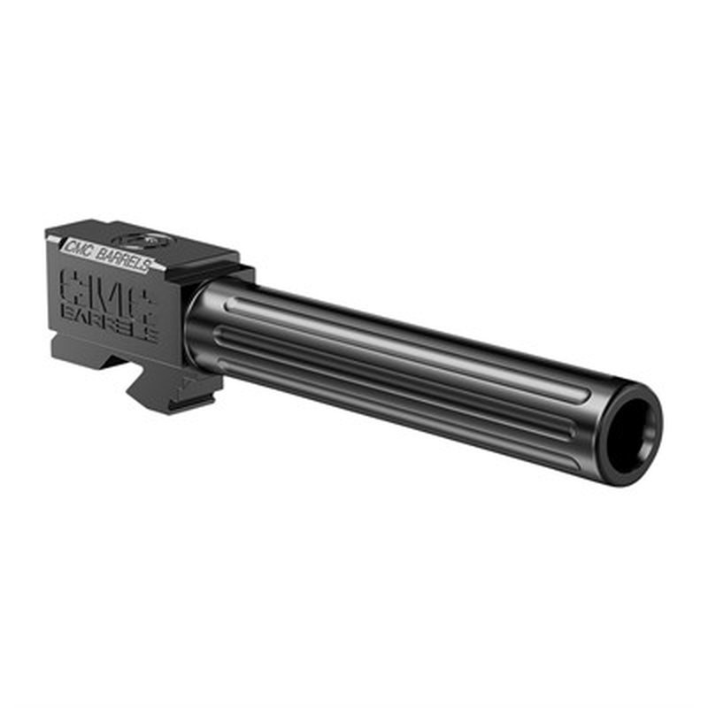 CMC Match Precision Barrel Glock G34 9mm 5.31" Non-Threaded Fluted Black