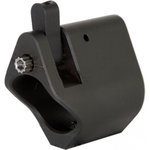 Seekins Precision Select Adjustable Gas Block, 0.875 in, Steel, Black Melonite