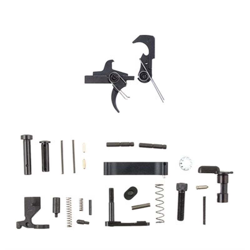 GEISSELE AUTOMATICS LLC - AR-15 MIL-SPEC LOWER PARTS KIT W/ GRIP, NO TRIGGER