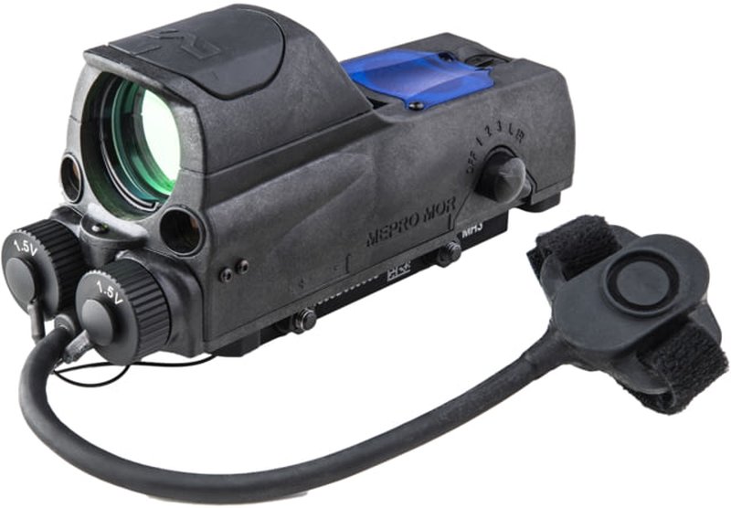 Meprolight MOR Pro 4.3 MOA Dot Red Visible Laser & IR Laser Black