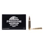 Freedom Munitions Range 55 Gr FMJ .223 Remington Ammunition 50 Rounds