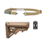 Blue Force Gear M4 Modern Combat Sling Kit Coyote Brown for M4 with QD Sling, 525g