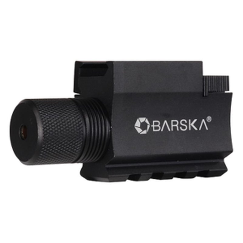 Barska GLX Laser Sight 5mW Green Laser Integral Weaver-Style Mount and Momentary Switch Black