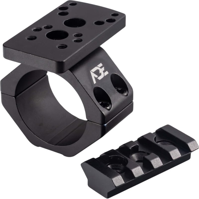 ADE 34mm Piggyback Red Dot Riflescope Ring HM10 Top Mount 1.5 in