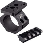 ADE 34mm Piggyback Red Dot Riflescope Ring HM10 Top Mount 1.5 in