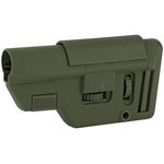 B5 Systems Collapsible Precision Stock CPS Medium OD Green Adjustable Cheekpiece CPS-1308