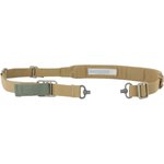 Blue Force Gear Vickers VCASPB200AACB Sling Coyote Brown Padded Cordura 1.25\" Webbing Push Button QD.