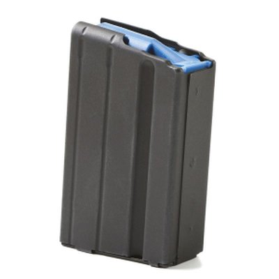 ASC 6.5 Grendel AR-15/M16 5-Round Stainless Magazine w/ Blue Follower