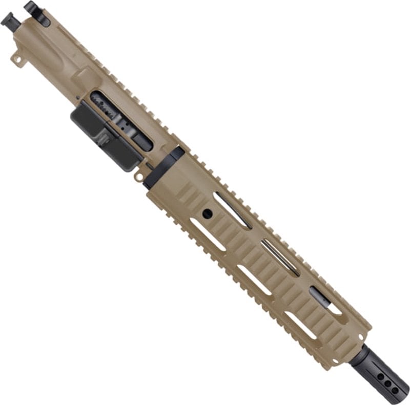 ABC RIFLE COMPANY AR-15 .223 Remington/5.56x45mm NATO Pistol 10in Quadrail Handguard Complete Upper Receiver w/BCG And Charging Handle