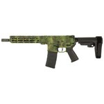 San Tan Tactical STT-15 Ambi Carbine AR-15 223 Wylde 10.5 in Barrel Cerakote Tropical Multicam