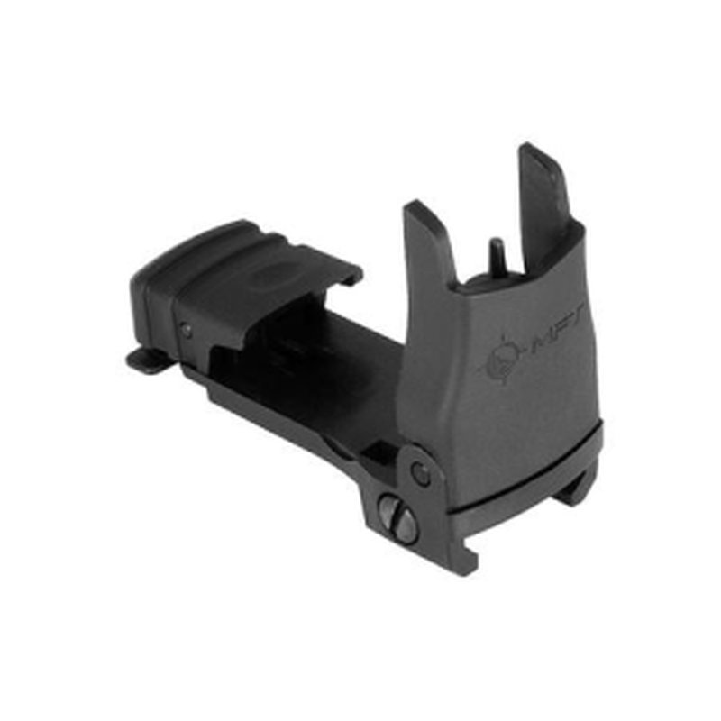 Mission First Tactical Flip Up Front Sight Black AR-Platform Folding