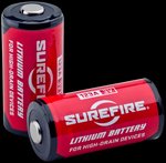 SureFire 123A Lithium Batteries 3.0V 1550mAh 130 Pairs
