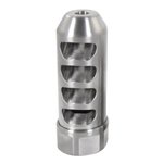 American Precision Arms Gen 2 Fat Bastard Self Timing Muzzle Brake - 338 Cal - 5/8x24 - Stainless