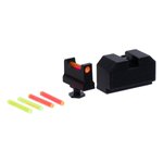 Night Fision Optic-Height Fiber Optic Front Sight Set for Glock 17/19/45