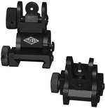 Yankee Hill Machine YHM-8027 Flip-Up Iron Sights Set Matte Black