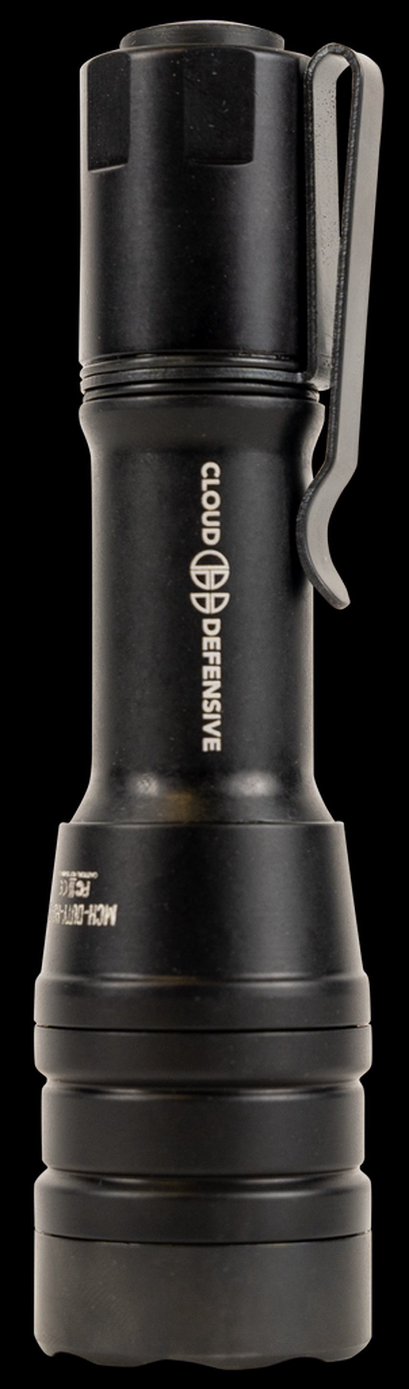 Cloud Defensive MCH Duty High Output Dual-Fuel Flashlight 1800 Lumens Black