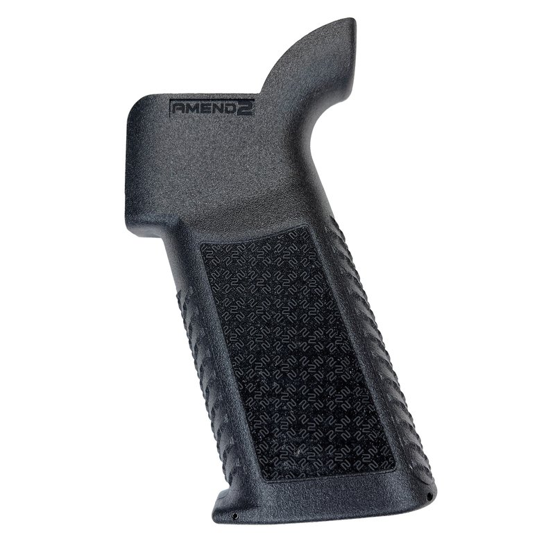 Amend2 Enhanced Pistol Grip, Black - Ergonomic and Comfortable Pistol Grip - A2PGEBLK