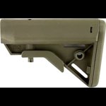 B5 Systems BRV1104 Bravo Stock OD Green Synthetic for AR-15, M4 with Mil-Spec Receiver Extension (Tube Not Included)