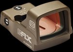 Eotech EFLX Mini Reflex Sight Tan 1x3 MOA Red Dot Footprint Leupold Delta Point Pro