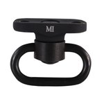 Midwest Industries AK-47/AK-74 Rear Sling Adapter with QD Swivel (Aluminum, Black)