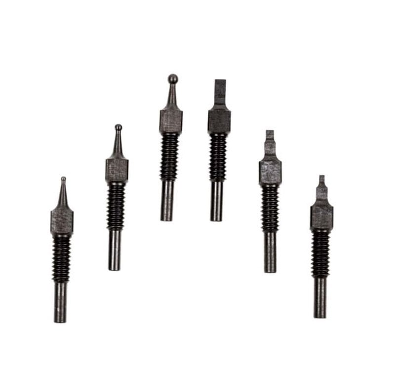 KNS Precision MBUS Pro Sight 6-Pack Rear Sight Post Assortment