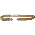 Blue Force Gear Vickers Push Button Sling Coyote Brown, 1.25" Cordura, 36–62" Adjustable Length, Padded Rifle Sling.
