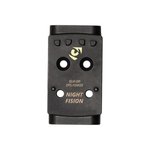 Night Fision Glock MOS Optic Adaptor Plate for Holosun EPS Carry, Black
