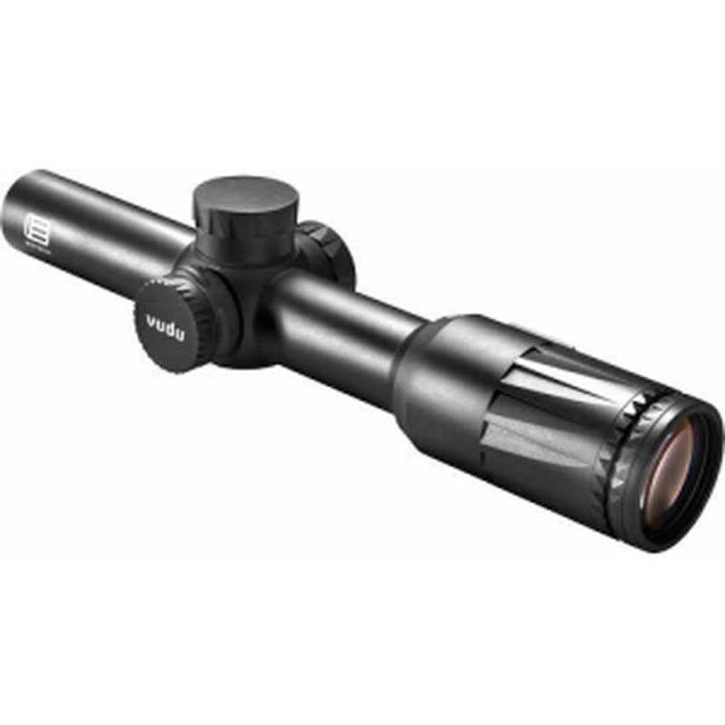 EOTech VDU16FFSR3G Vudu FFP Black Hardcoat Anodized 1-6x 24mm 30mm Tube Illuminated Green SR3-MOA Reticle Features Throw Lever