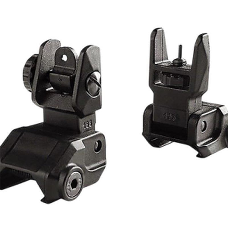 LEAD & STEEL Polymer Sight Set AR Platform Black
