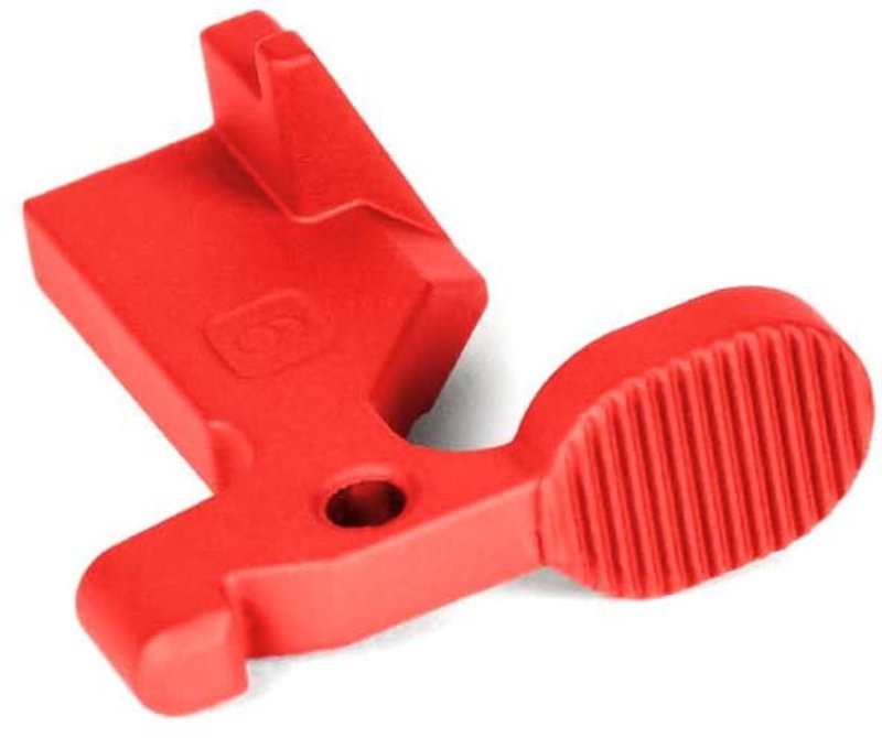 AT3 Tactical AR-15 Mil-Spec Bolt Catch Red Replacement Part for Mil-Spec Lower