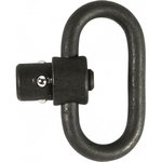 Blue Force Gear PPB125 Push Button Sling Swivel 1.25" Black Stainless Steel